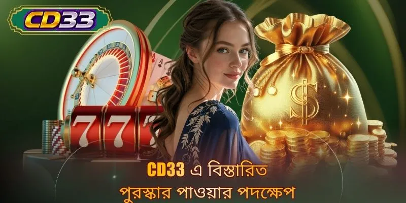 CD33 এ বিস্তারিত পুরস্কার পাওয়ার পদক্ষেপ