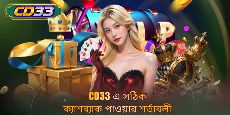 CD33 এ সঠিক ক্যাশব্যাক পাওয়ার শর্তাবলী