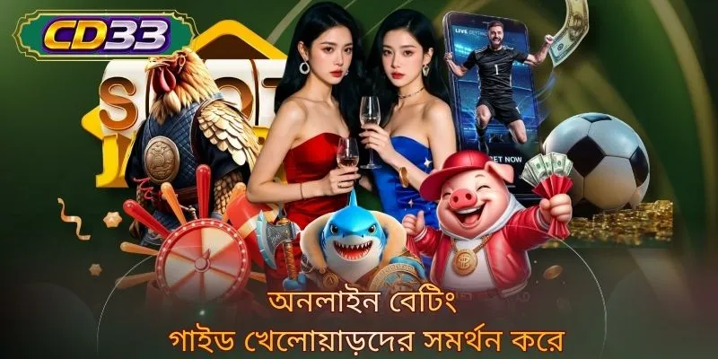 অনলাইন বেটিং গাইড খেলোয়াড়দের সমর্থন করে